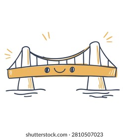 A whimsical hand drawn