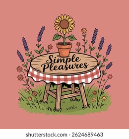 A whimsical hand-drawn vector illustration