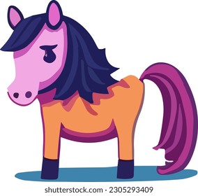 A whimsical logo of a lovable horse, symbolizing the friendship and trust that can be formed with these magnificent creatures.
