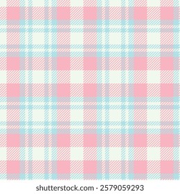 Whimsical pastel powder blue plaid for scrapbooking