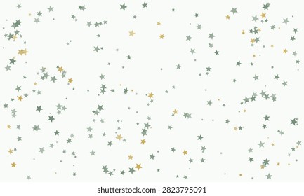 A whimsical pattern of assorted celestial shapes adrift in a diffused light. Ideal for celebrations invitations or children's themes.