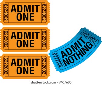 Whimsical tickets