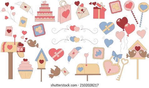 Juego de arte de imágenes captadas por el vector de la muesca