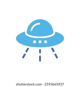 A whimsical UFO icon perfect for imaginative play and adventures.