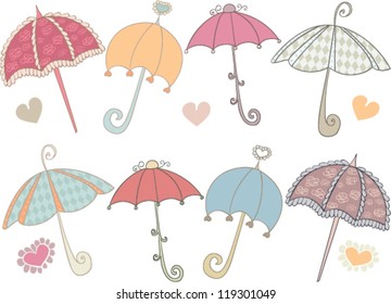 Whimsical Umbrella Cute