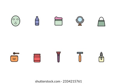 Whimsical Vector Hand Draw Doodle Icon Set