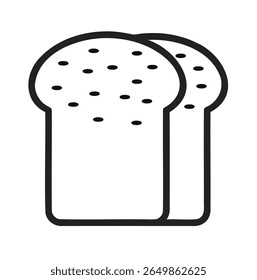 Whimsical vector icon of a pretzel illustrated in doodle-style outline, isolated on a white background.