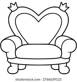 Whimsical vector line art