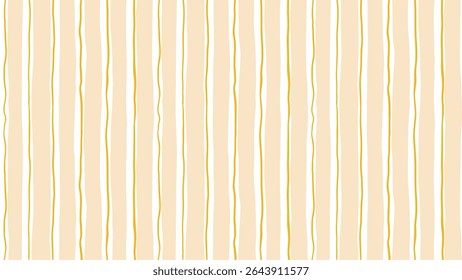 Whimsical Vertical Stripes Bold Color Vector Seamless Pattern, Summer Striped Travel Themed Design, Coquette Fabric Textile, Kitchen Decor. Simple Horizontal Background