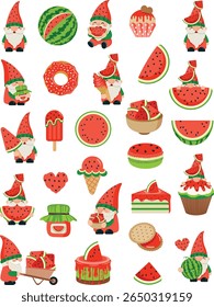 Whimsical Watermelon Gnomes and Summer Delights