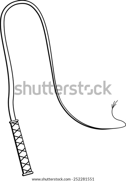 Whip Stock Vector (Royalty Free) 252281551