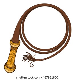 Whip. Guns of the world. Illustrations for gaming applications design for teaching aids.