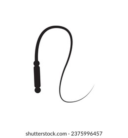 whip icon vector template illustration logo design