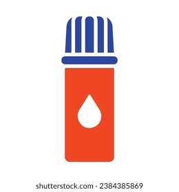 Whipped cream aerosol can vector icon. Dairy product sign. Graph symbol for cooking web site and apps design, logo, app, UI