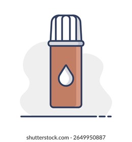 Whipped cream aerosol can vector icon. Dairy product sign. Graph symbol for cooking web site and apps design, logo, app, UI