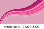 Whipped cream border 3d realistic vector. Whip swirl, pink color vanilla milk wavy foam for cake edge, sweet creamy twirl for pastry decoration illustrations for flyers and posters as background