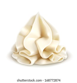 Whipped Cream Vector