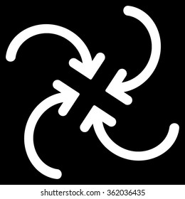 Whirl Arrows Icon