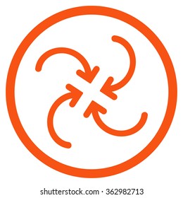 Whirl Arrows Icon