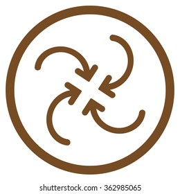 Whirl Arrows Icon