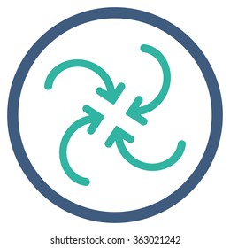 Whirl Arrows Icon