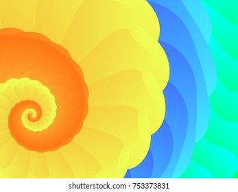 whirl colorful background