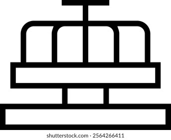 whirl icon. Thin linear style design isolated on white background