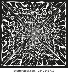 Whirl pattern symbol. Tornado shape icon. Abstract spinning vector. Sharp design element.