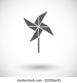 Whirligig icon. Flat vector related icon for web and mobile applications. It can be used as - logo, pictogram, icon, infographic element. Vector Illustration.