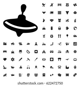 Whirligig icon illustration isolated vector sign symbol. baby icons vector set. on white background