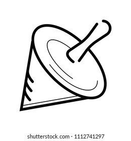 Whirligig icon vector