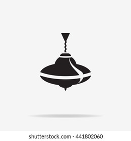 Whirligig icon. Vector concept illustration for design.