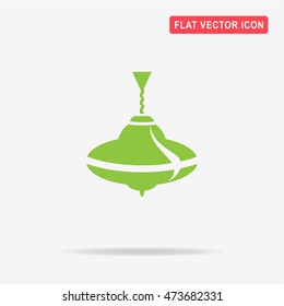 Whirligig icon. Vector concept illustration for design.