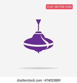 Whirligig icon. Vector concept illustration for design.