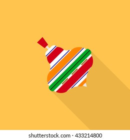 Whirligig whirligig sign icon. Vector. Flat