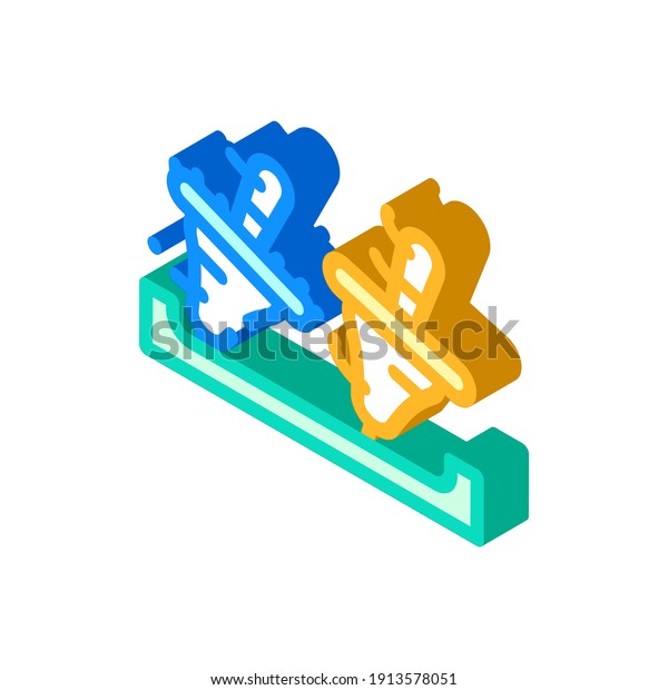 whirligigs\
battle toy, beyblade isometric icon vector. whirligigs battle toy,\
beyblade sign. isolated symbol\
illustration