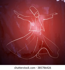 Whirling Dervish sufi religious dance