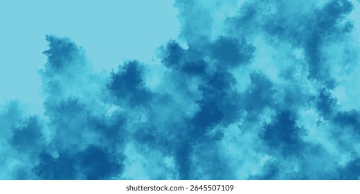 Névoa em Ricos Aqua e Cores Cianas com uma Serena Vibe Atmosférica

