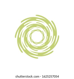 Whirlpool icon in flat style.Vector illustration.