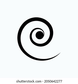 Whirlpool Icon. Swirl Symbol  - Vector.