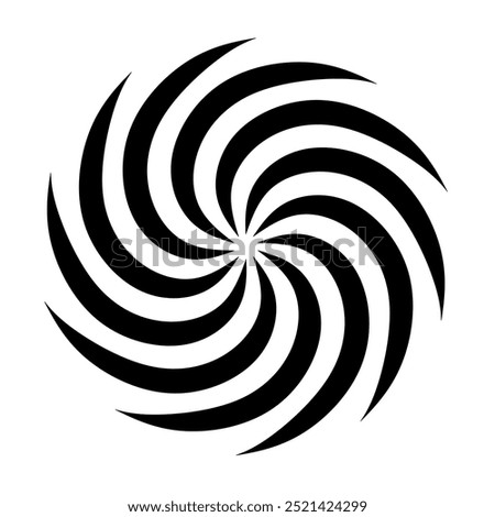 whirlpool icon vector with trendy design. water swirl icon