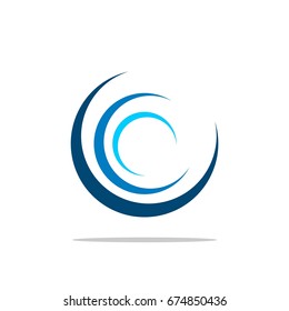 Whirlpool Logo Template Illustration Design. Vector EPS 10.