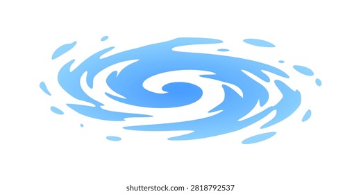 Whirlpool Swirling Water Vortex Spiral Eddy