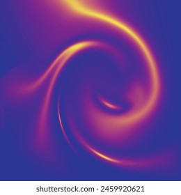 Whirlpool vector background, An abstract black hole