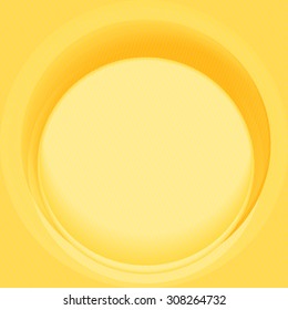 Whirlpool yellow smooth twist background with center in middle