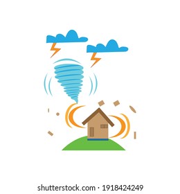 whirlwind logo vector design illustration