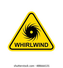Whirlwind  Sign. Vector