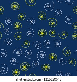 Whirpool Seamless vector EPS 10  Abstract geometric pattern. Multicolor Figures