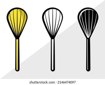 Ilustración de vectores imprimibles de Whisk Clipart
