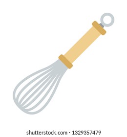 Whisk flat icon.You can be used whisk icon for several purposes like: websites, UI, UX, print templates, presentation templates, promotional materials, web and mobile phone apps